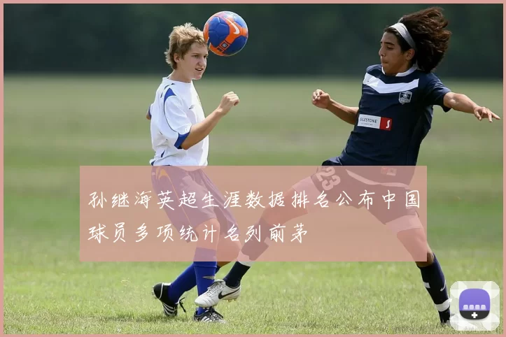 孙继海英超生涯数据排名公布中国球员多项统计名列前茅